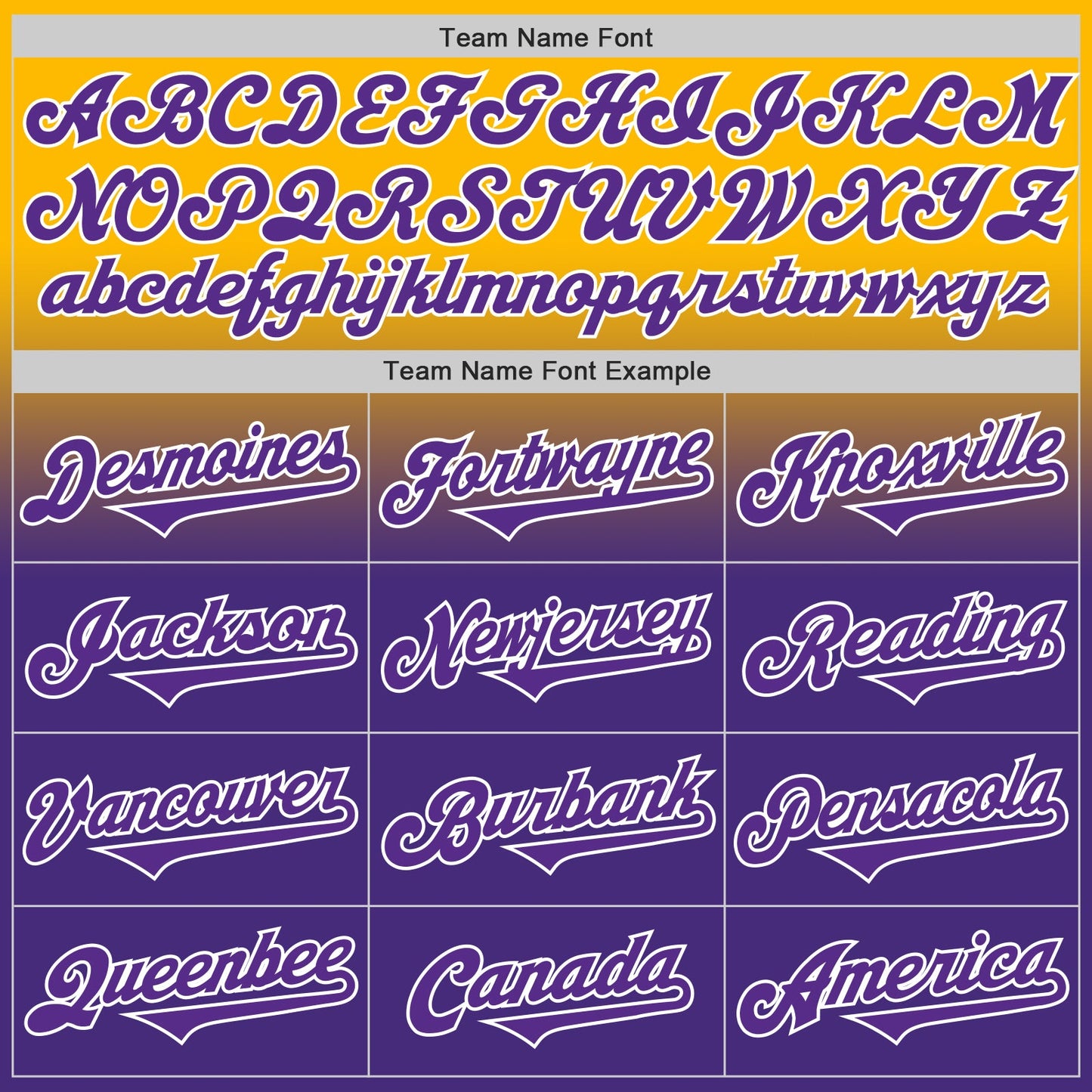 Custom Gold Purple-White Authentic Fade Fashion Baseball Jersey T-Shirts, Hoodie, Sweatshirt | WearSparks.com (Image 4)