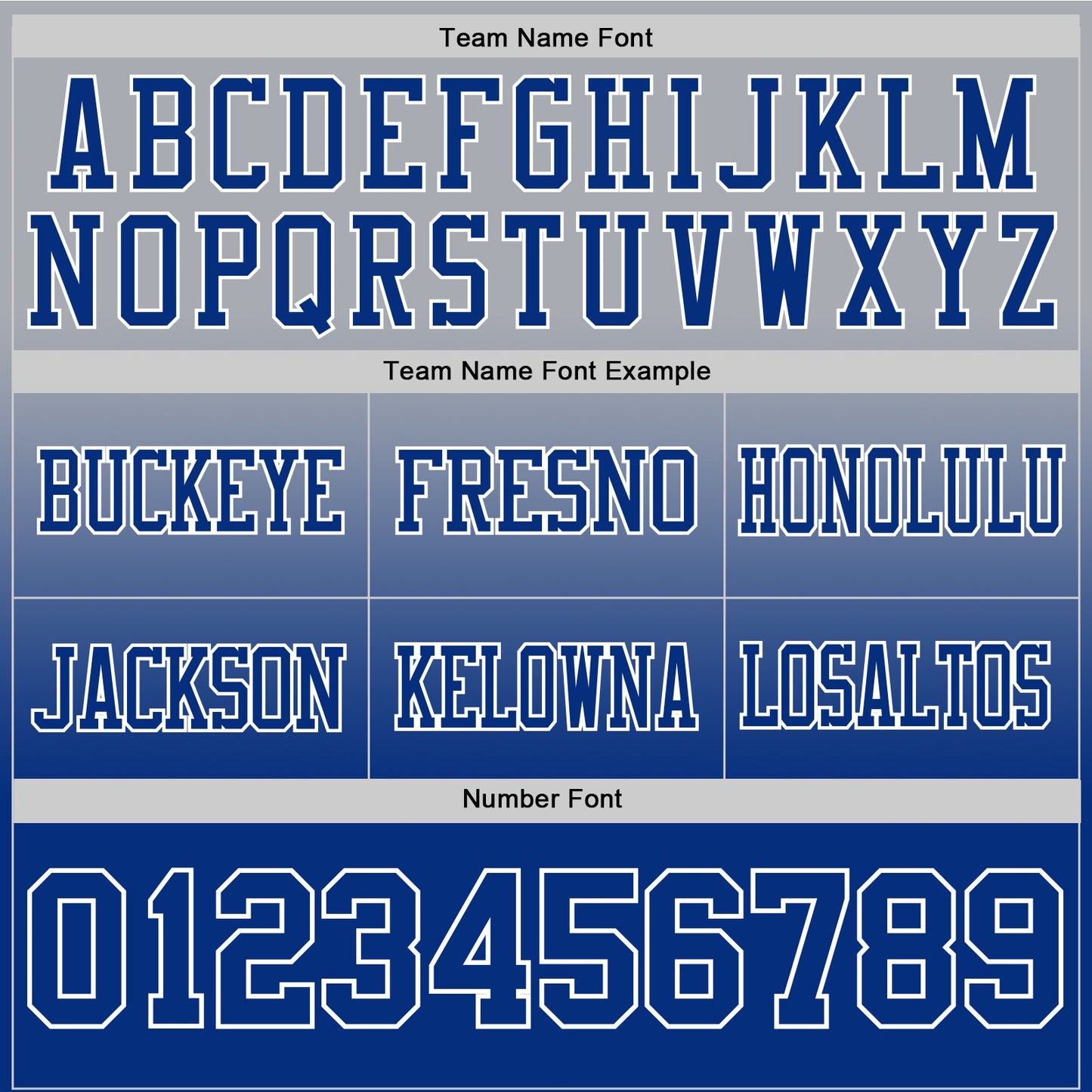 Custom Gray Royal-White Authentic Fade Fashion Football Jersey T-Shirts, Hoodie, Sweatshirt | WearSparks.com (Image 3)