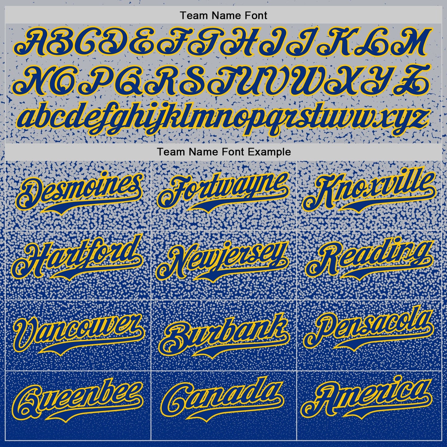 Custom Gray Royal-Gold Fade Fashion Speckle Authentic Baseball Jersey