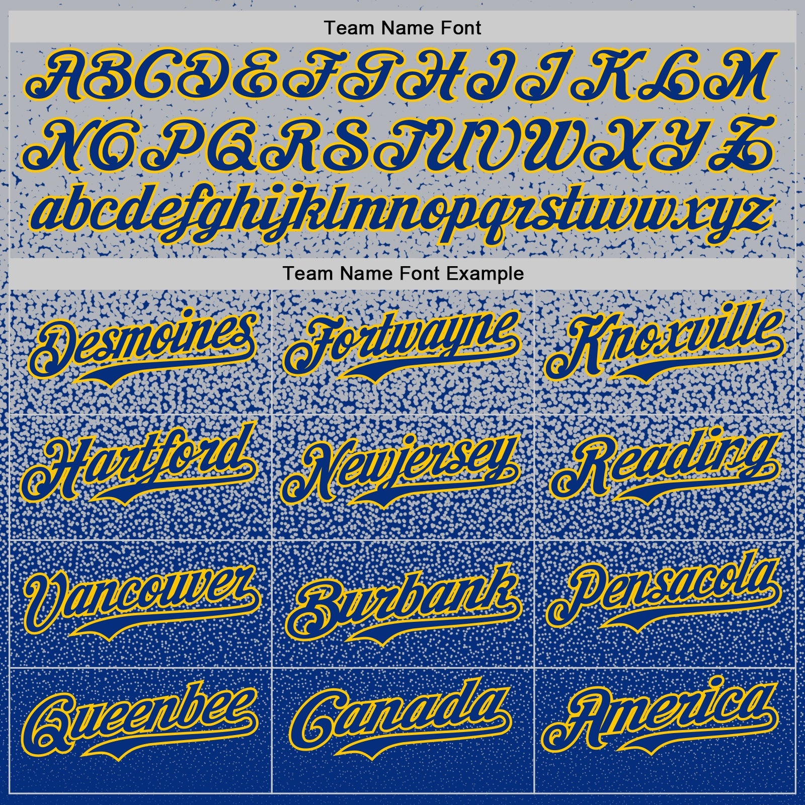 Custom Gray Royal-Gold Fade Fashion Speckle Authentic Baseball Jersey