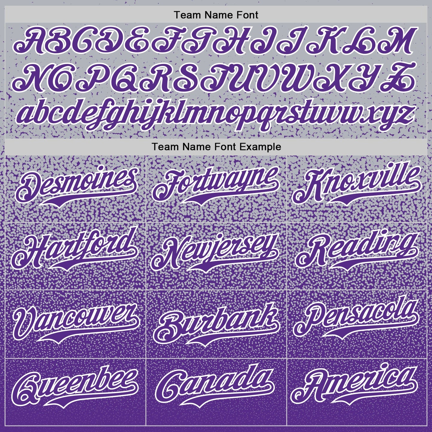Custom Gray Purple-White Fade Fashion Speckle Authentic Baseball Jersey