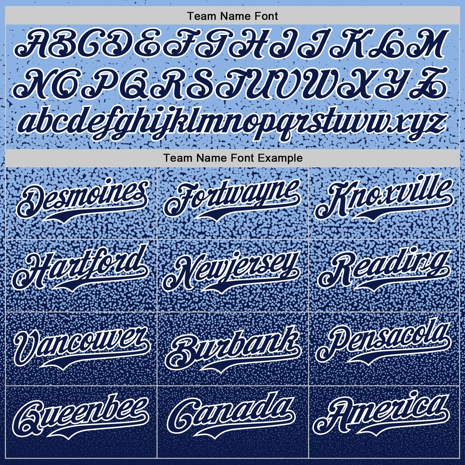 Custom Light Blue Navy-White Fade Fashion Speckle Authentic Baseball Jersey
