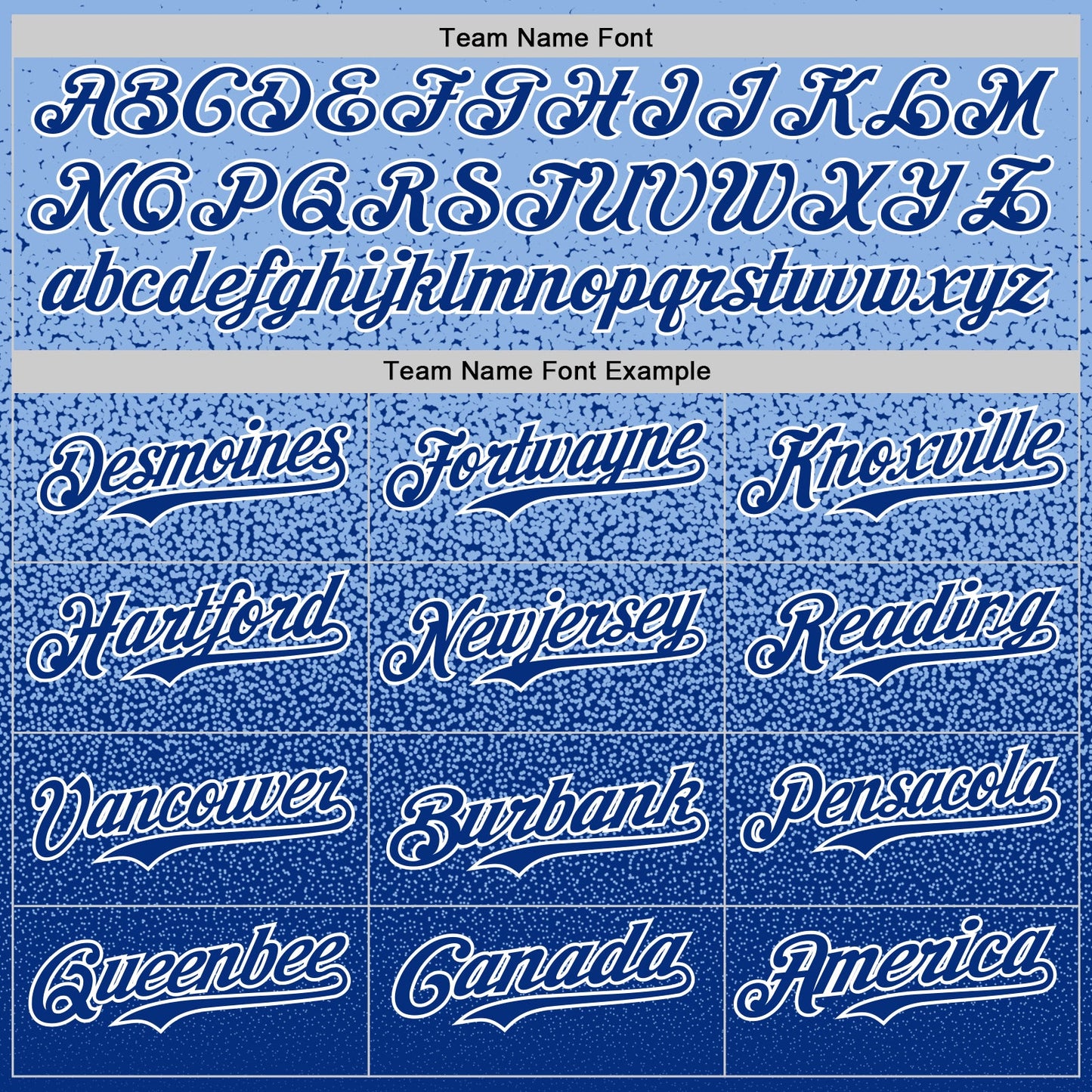 Custom Light Blue Royal-White Fade Fashion Speckle Authentic Baseball Jersey