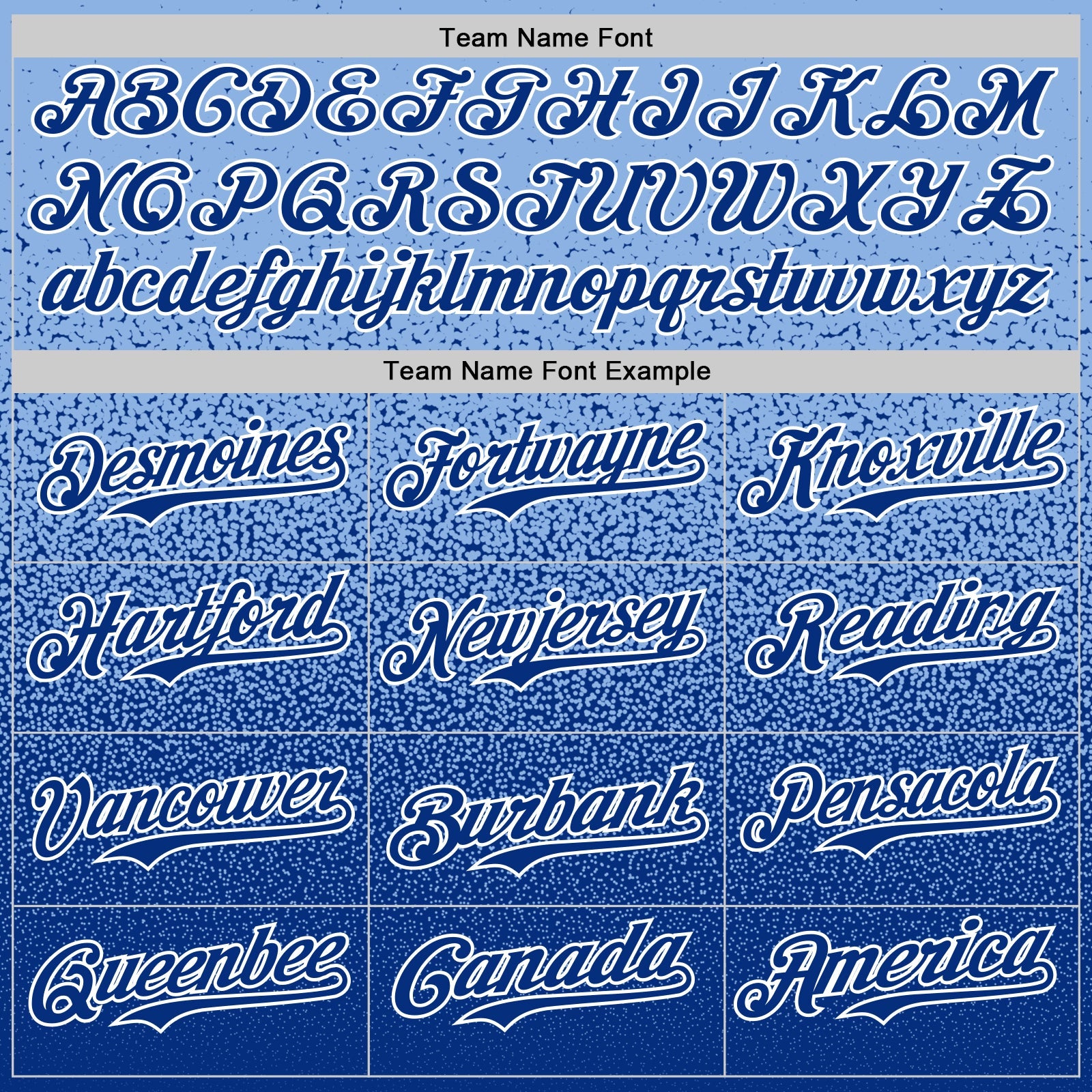 Custom Light Blue Royal-White Fade Fashion Speckle Authentic Baseball Jersey