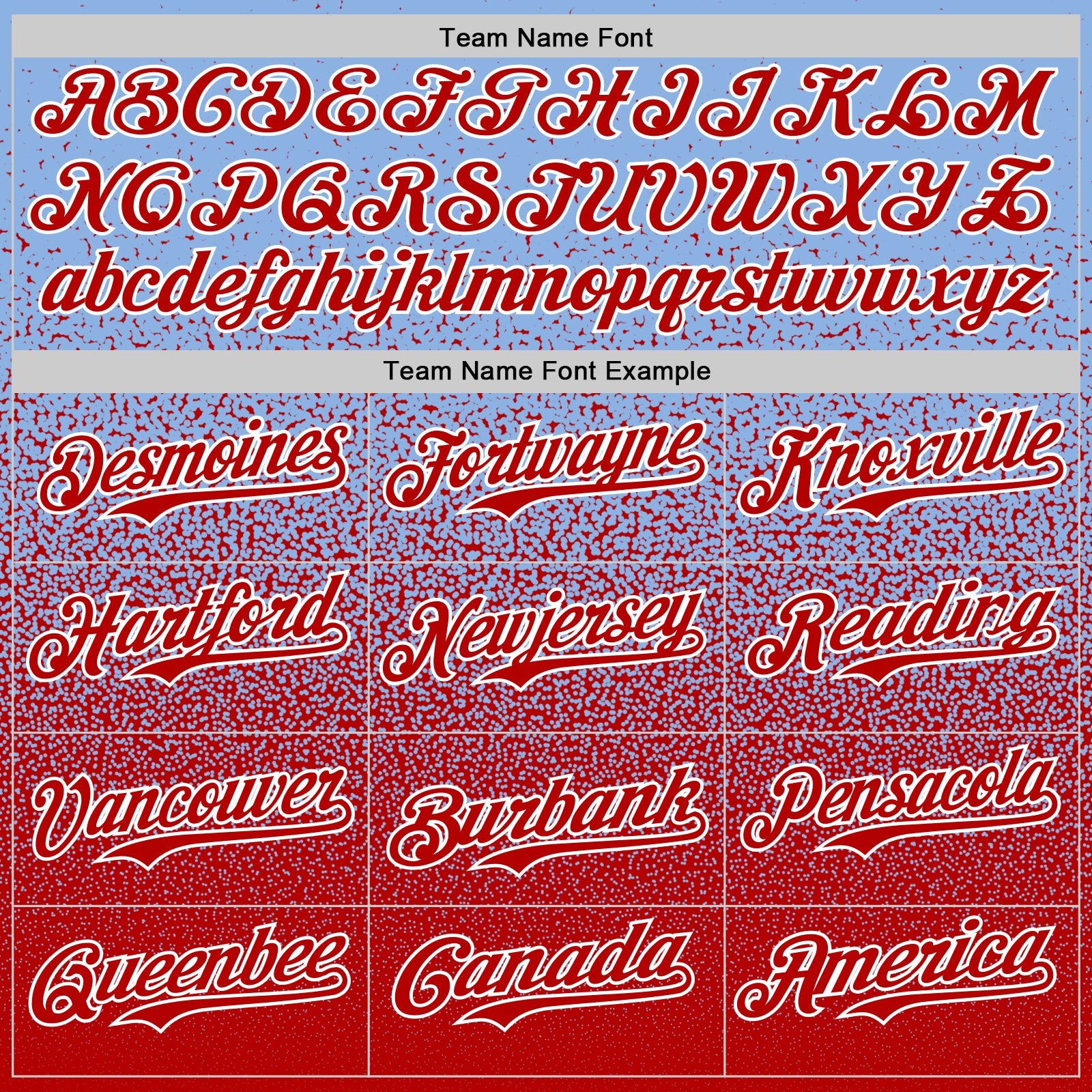 Custom Light Blue Red-White Fade Fashion Speckle Authentic Baseball Jersey