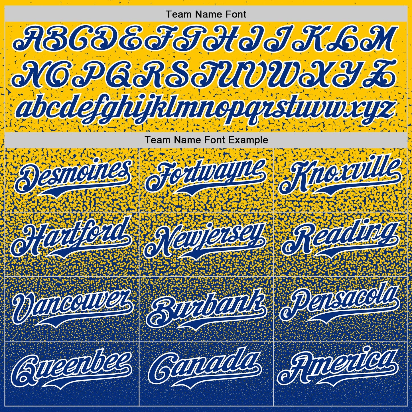 Custom Yellow Royal-White Fade Fashion Speckle Authentic Baseball Jersey