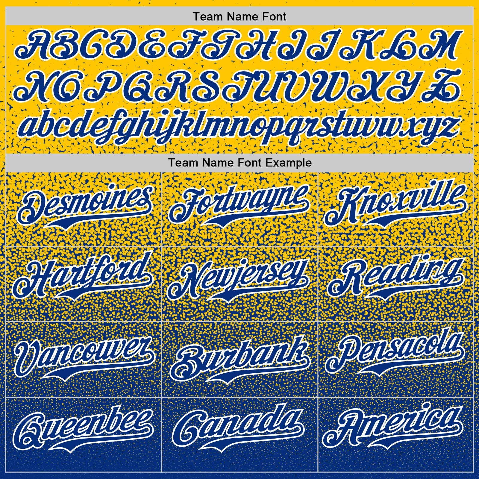 Custom Yellow Royal-White Fade Fashion Speckle Authentic Baseball Jersey