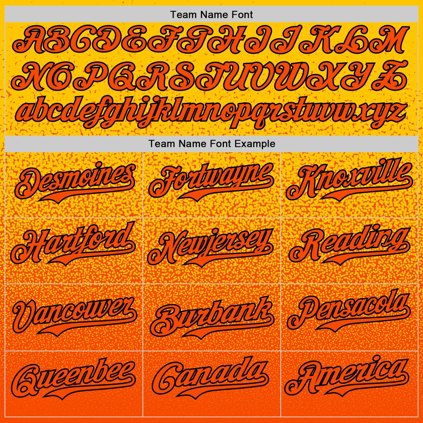 Custom Yellow Orange-Black Fade Fashion Speckle Authentic Baseball Jersey
