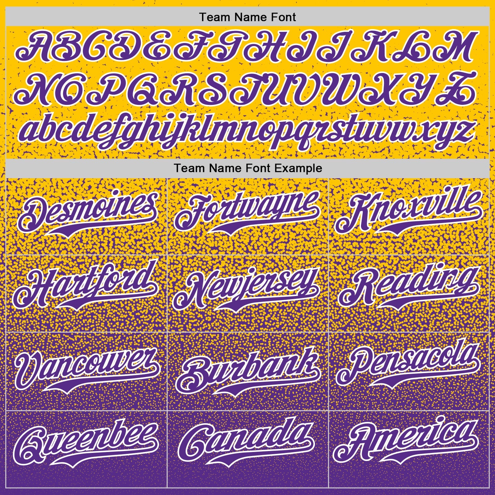 Custom Yellow Purple-White Fade Fashion Speckle Authentic Baseball Jersey
