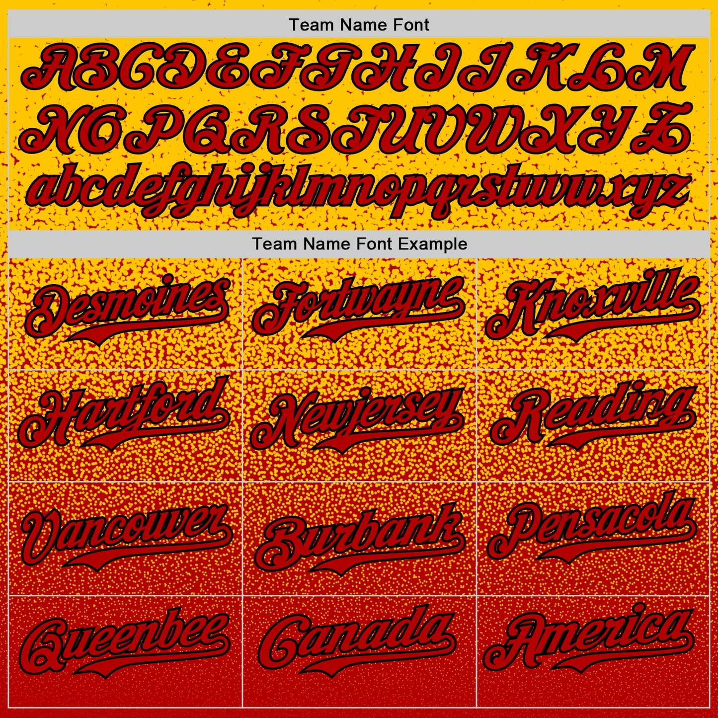 Custom Yellow Red-Black Fade Fashion Speckle Authentic Baseball Jersey