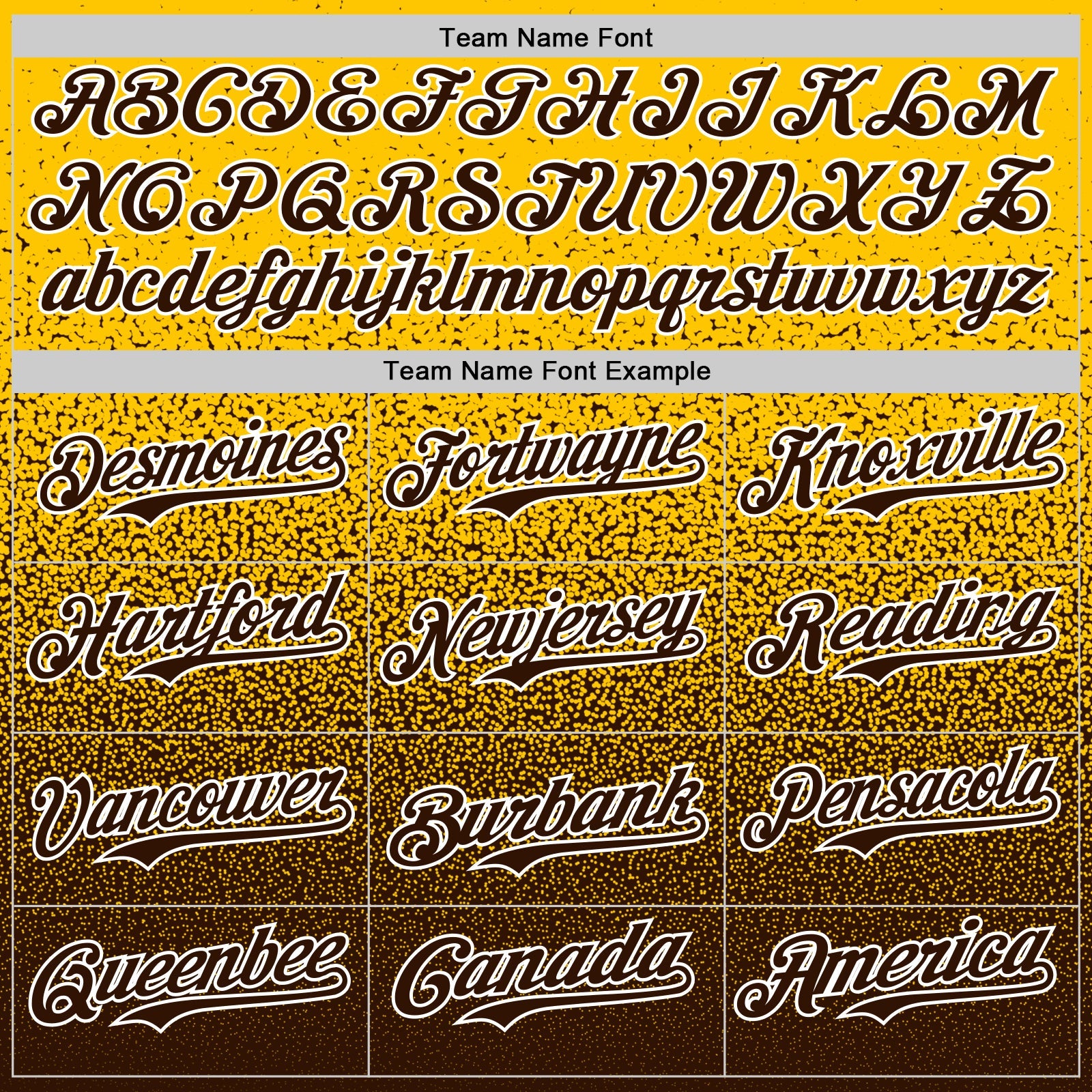Custom Yellow Brown-White Fade Fashion Speckle Authentic Baseball Jersey