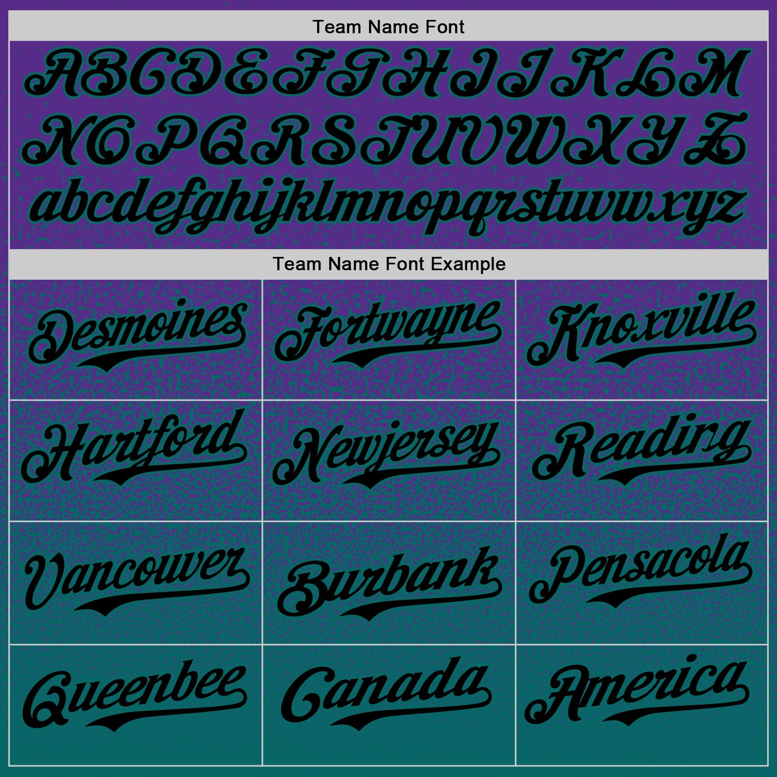 Custom Purple Black-Teal Fade Fashion Speckle Authentic Baseball Jersey
