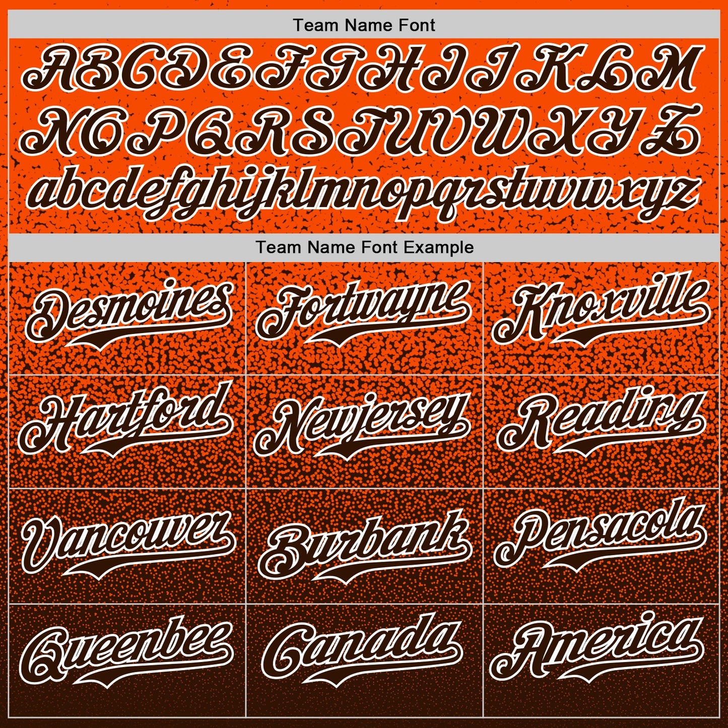 Custom Orange Brown-White Fade Fashion Speckle Authentic Baseball Jersey