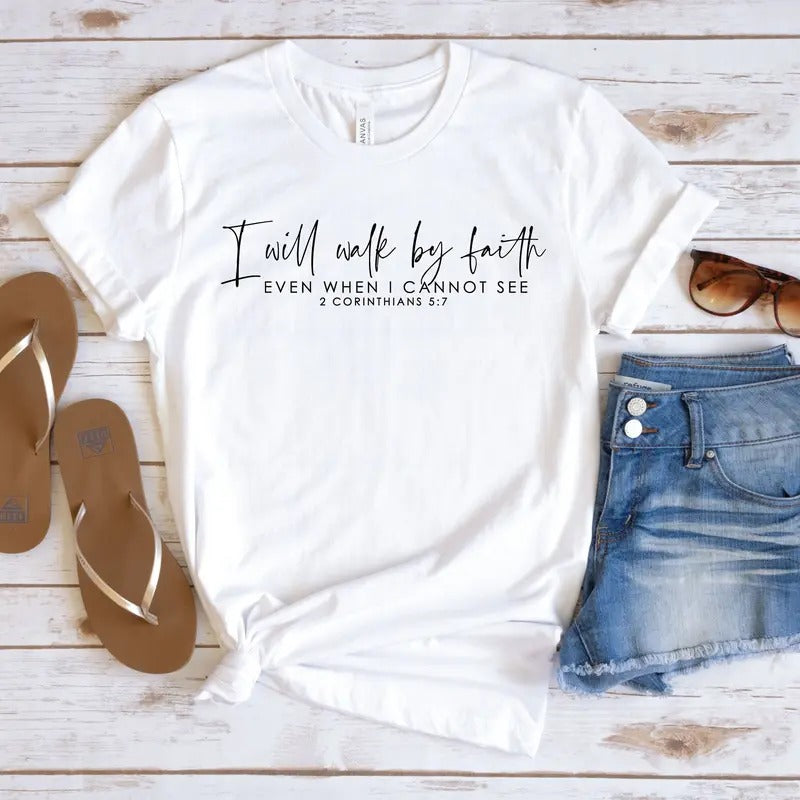 Faith Shirt Christian T Shirt Christian Shirts Bible Verse Easter Gift Easter Shirt Christian Tshirts Religious Gift...