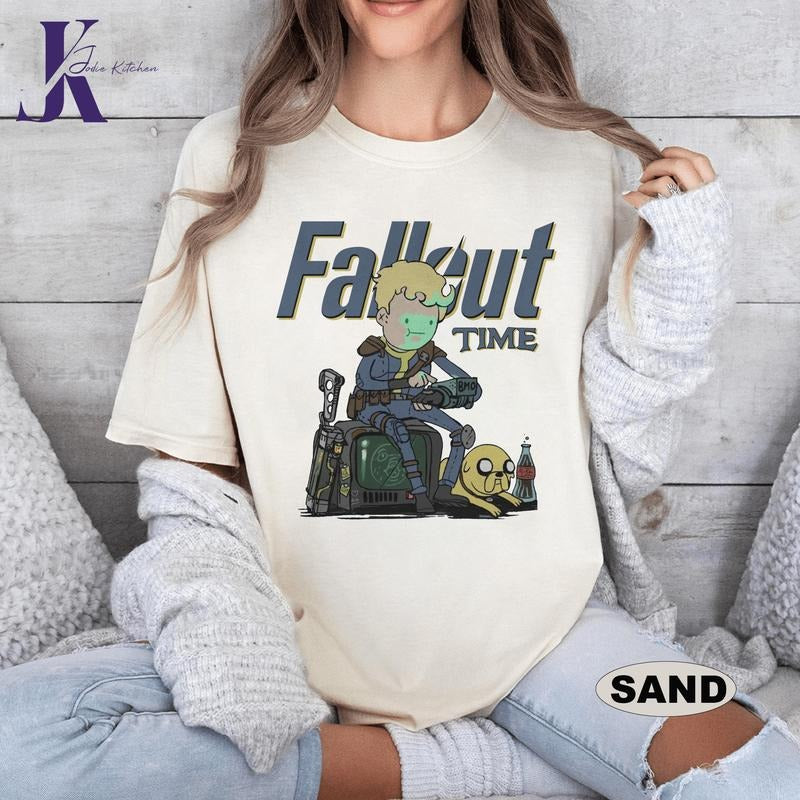 Fallout Time Vintage shirt, Fallout Nuka-Cola T-shirt Hoodie, Sweatshirt | WearSparks.com