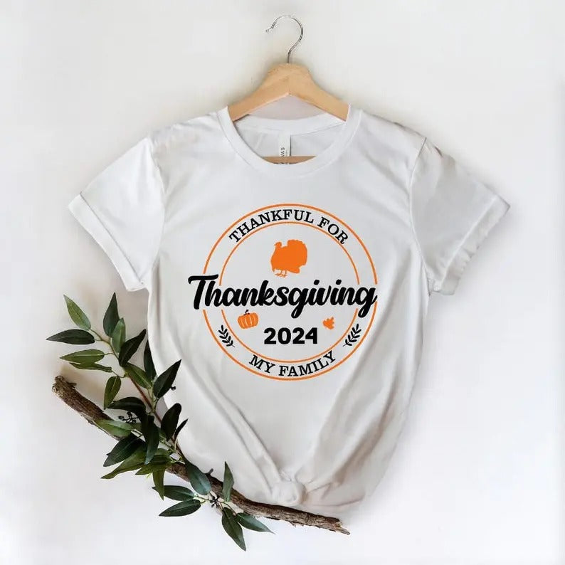 Family Thanksgiving 2024 Matching Shirt