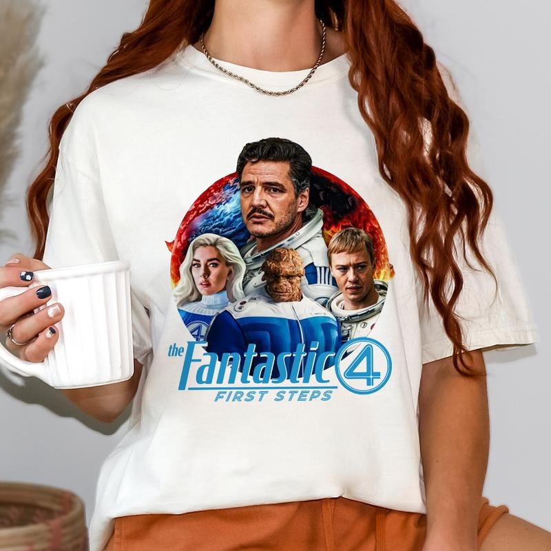 Fantastic 4 First Steps T-Shirt, Movie Sweatshirt Hoodie | WearSparks.com