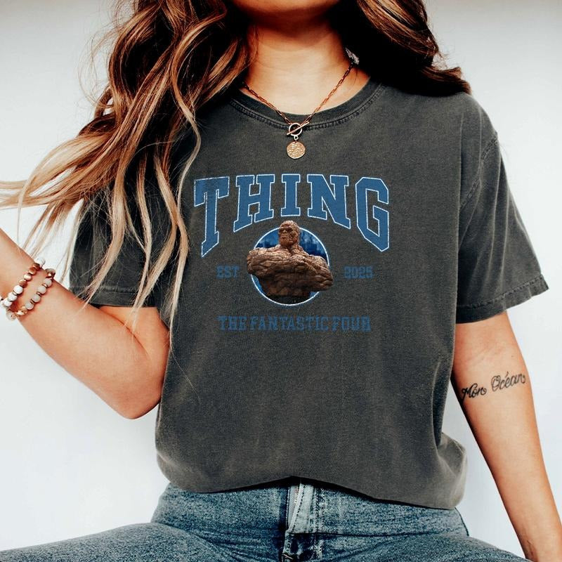 Fantastic Four The Thing Shirt Tee 2025, The Fantastic Four First Steps T-Shirt,  Avengers Superhero Studio Shir Hoodie,...