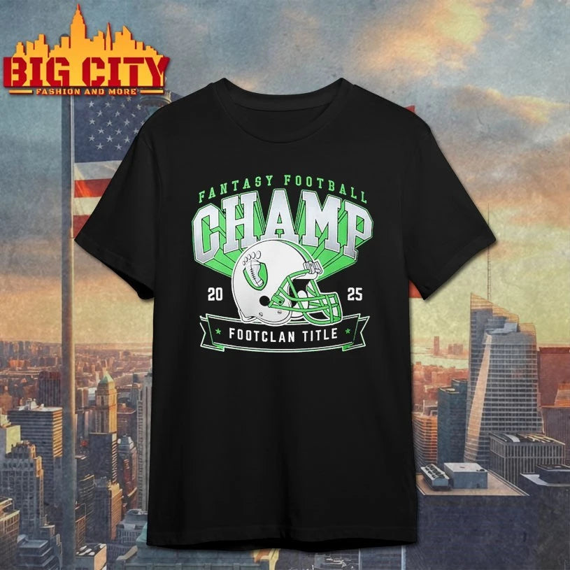 Fantasy Football FootClan Title Champion 2025 shirt
