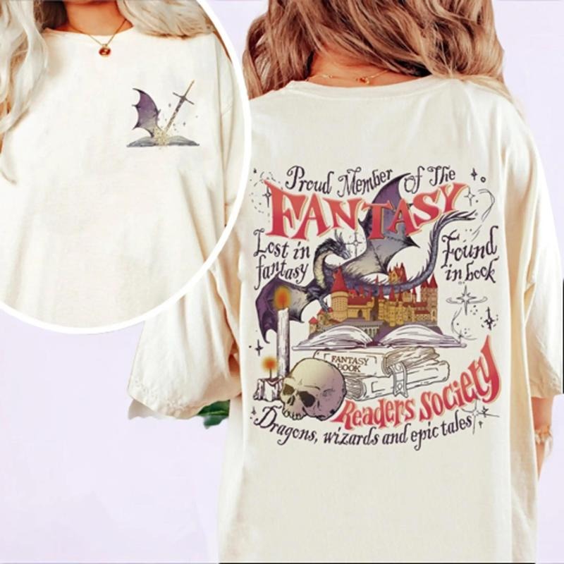 Fantasy Reader Society,Fantasy Reader Society Shirt,Fantasy Reader Book Shirt,Read Books Stay Weird, Romantasy Readers...