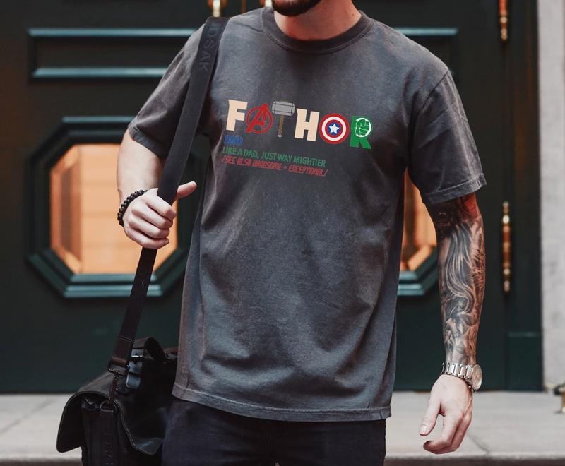 Father Day T-shirt Fathor Definition Shirt Mighty Father Gift Men's Shirt Exceptional Dad Shirt  T-shirt, sweater and...