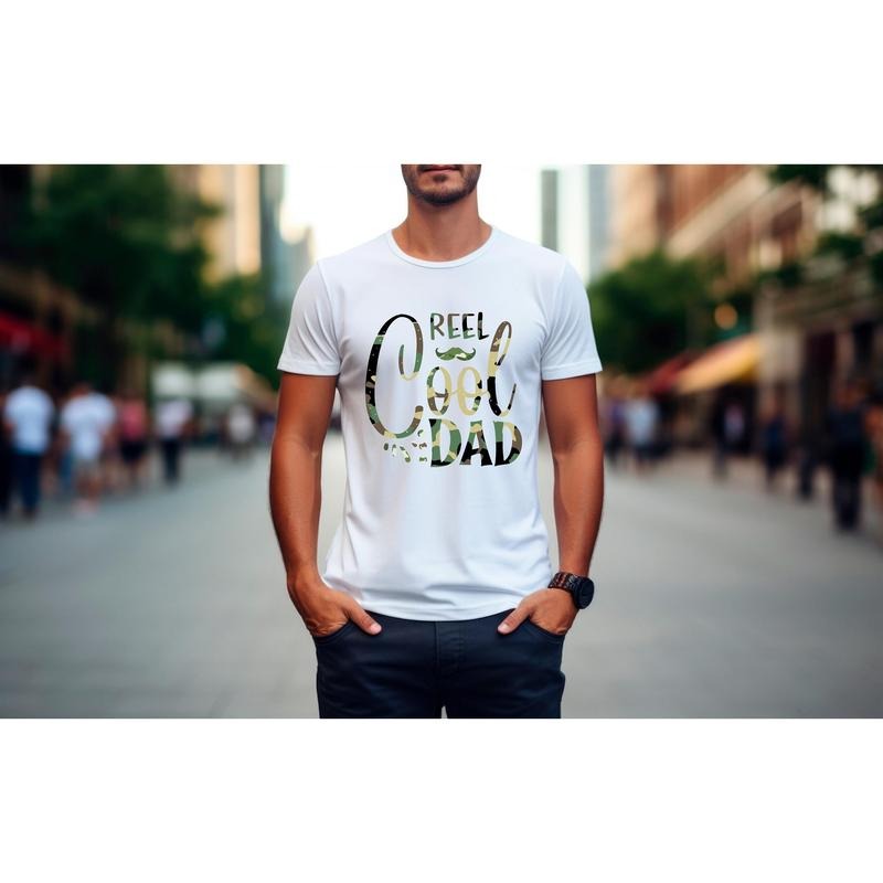 Father's Day Gifts Reel Cool Dad T Shirt Hoodie Sweater fishing Shirtfisherman T-shirtfather Gift Shirtnew Dad Shirtdad...