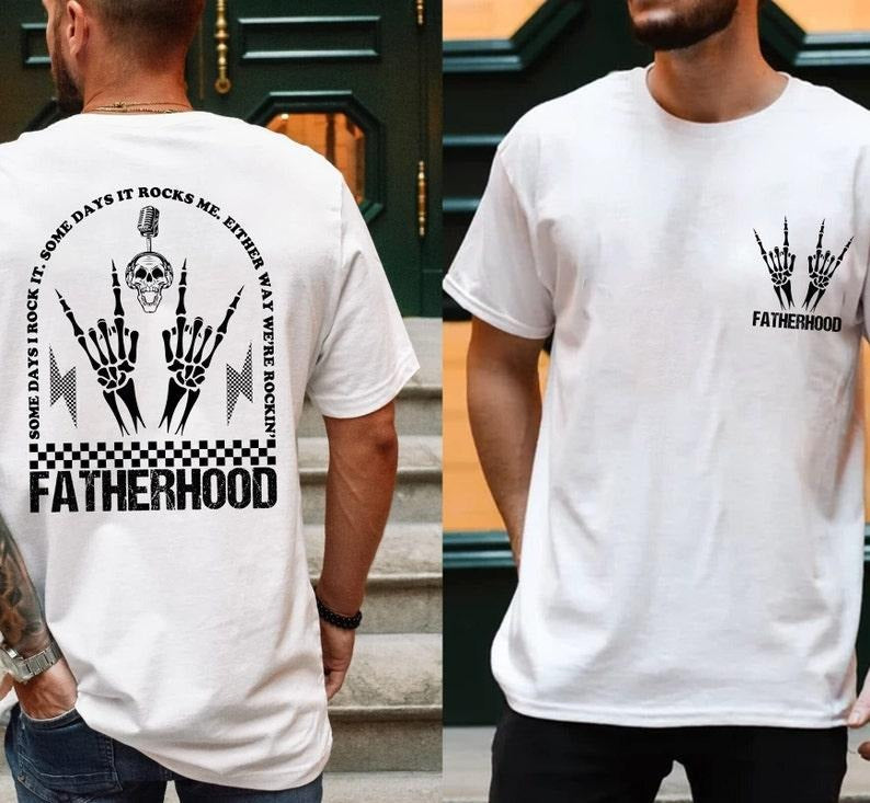 Fatherhood Some Day I Rock It T-shirt, Retro Fatherhood Shirt, Father's Day Gift, Daddy Shirt, Funny Fatherhood Rock...