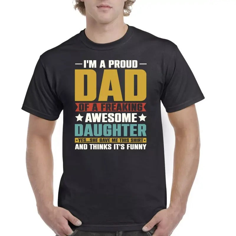 Fathers Day Gift Mens Birthday T Shirt For Dad Mans Tee Gifts For Daddy Grandad Menswear Top Hoodie, Sweatshirt