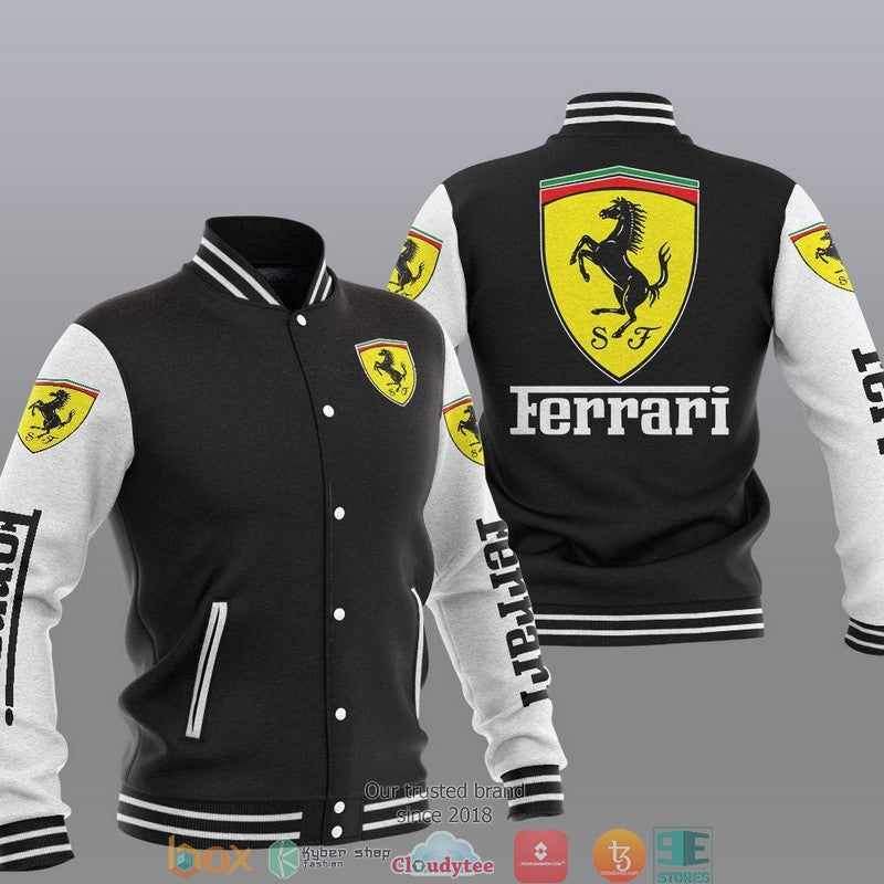 Ferrari Car brand Baseball Jacket