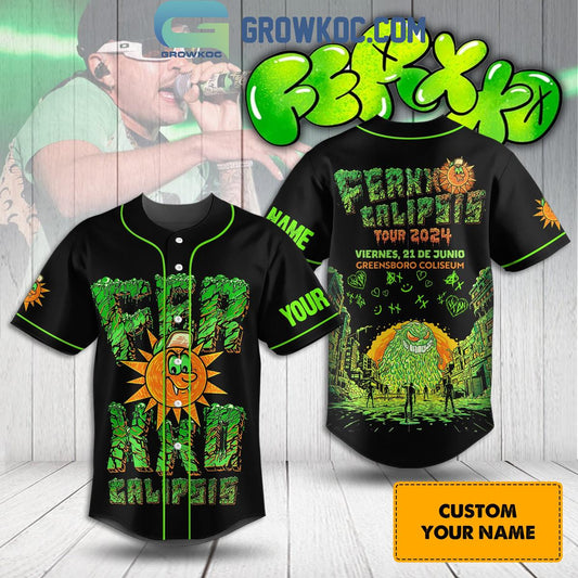 Ferxxo Calipsis Tour 2024 Personalized Baseball Jersey