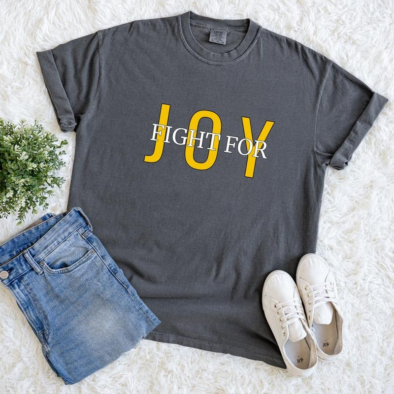 Fight For Joy Tee Hoodie, Sweatshirt | WearSparks.com