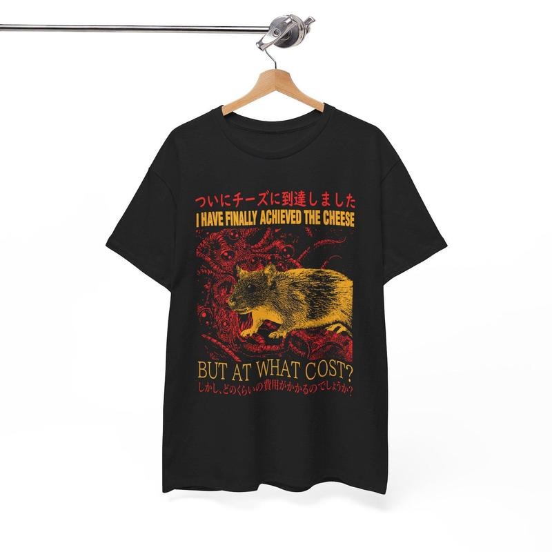 Finally Achieved the Cheese Rat T-Shirt Hoodie, Sweatshirt | WearSparks.com