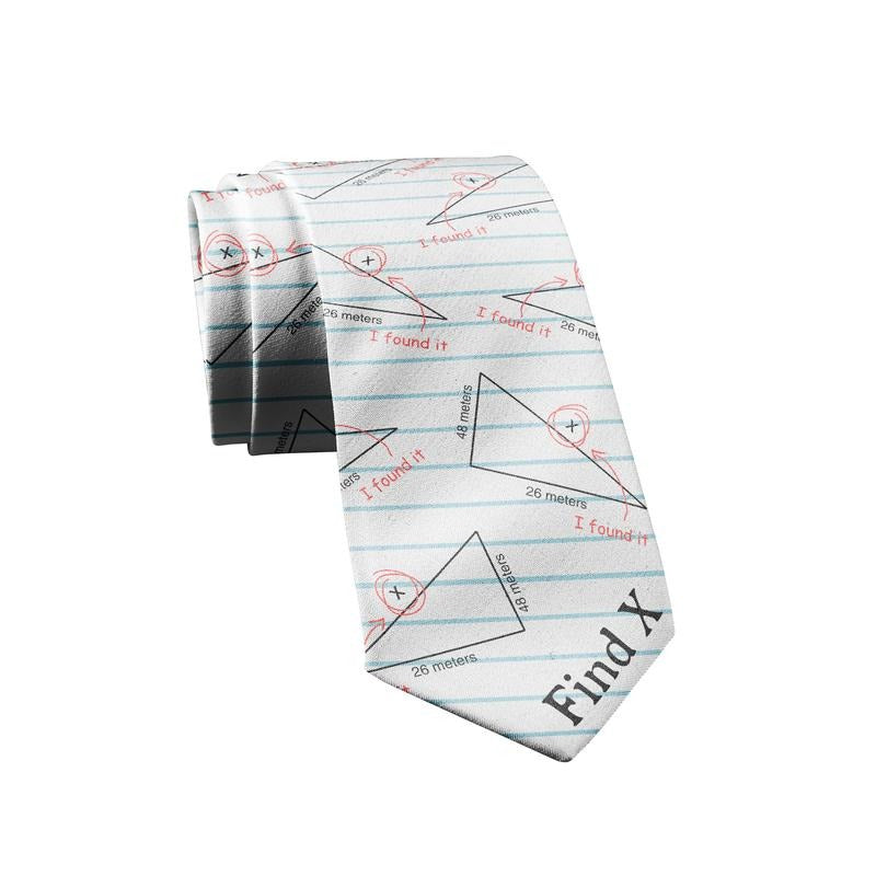 Find X Tie Funny Ties Math Teacher Tie Mens Novelty Neckties Nerdy Ties for Guys Funny Ties T-Shirts, Hoodie, Sweatshirt