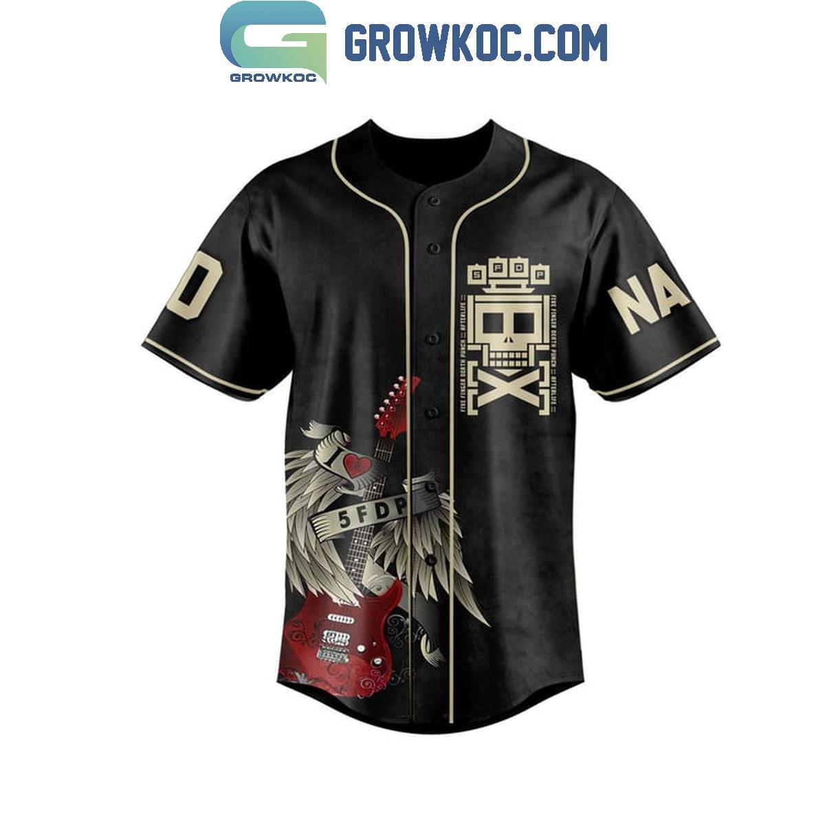 Five Finger Death Punch I Don’t Wanna Wait Personalized Baseball Jersey