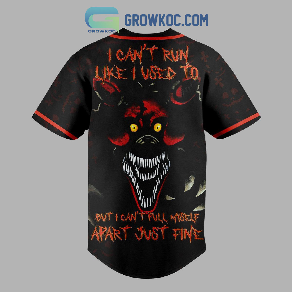 Five Night At Freddy Argh Ya Never Stood A Chance Baseball Jersey