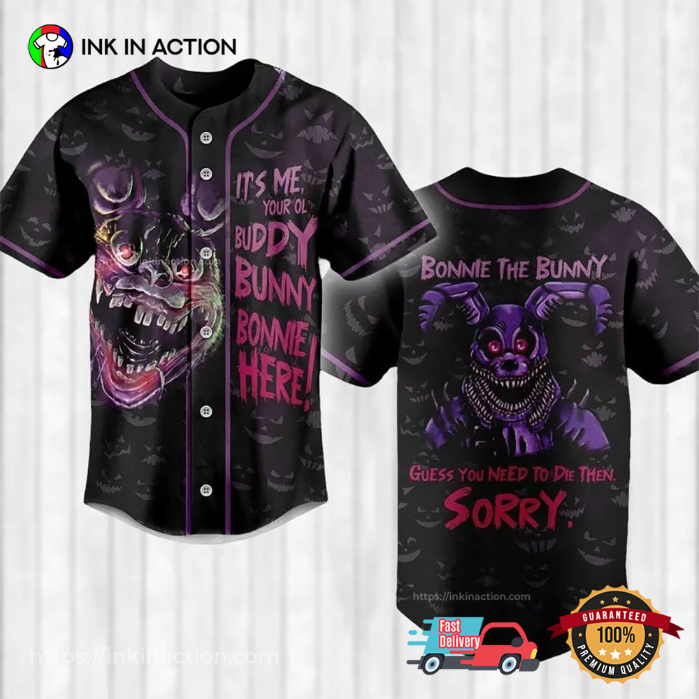 Five Night At Freddy Baseball Jersey
