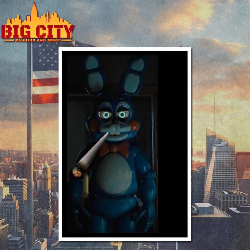 Five Nights At Freddy Toy Bonnie Smoking Shirt