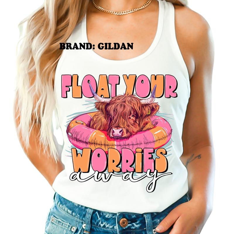 Float Your Worries Away GILDAN BRAND Shirt