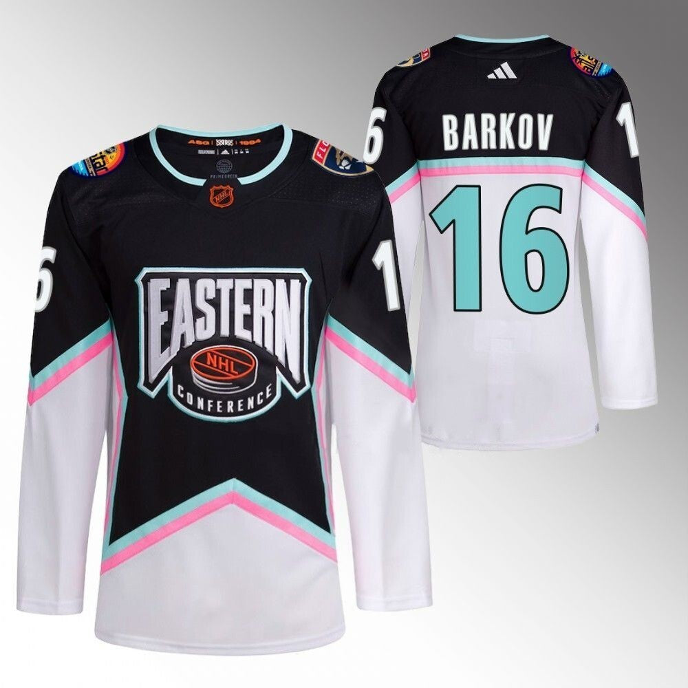 Florida Panthers #16 Aleksander Barkov 2023 NHL All-Star Eastern Conference Black Jersey