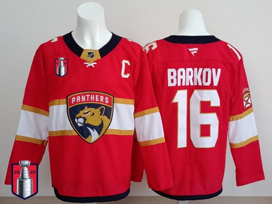 Florida Panthers #16 Aleksander Barkov Panthers Champion Edition Style 1
