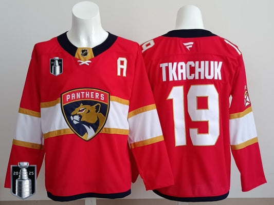 Florida Panthers #19 Matthew Tkachuk Panthers Champion Edition Style 3