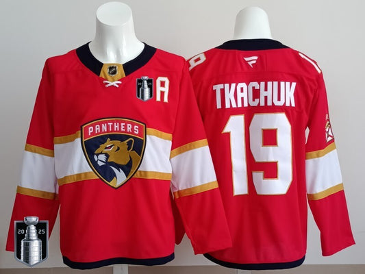 Florida Panthers #19 Matthew Tkachuk Panthers Champion Edition Style 5