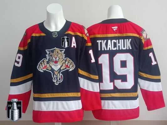 Florida Panthers #19 Matthew Tkachuk Panthers Champion Edition Style 6