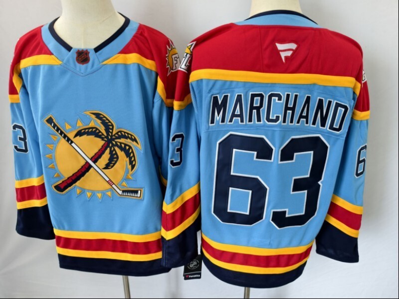 Florida Panthers #63 Brad Marchand Panthers Style 2