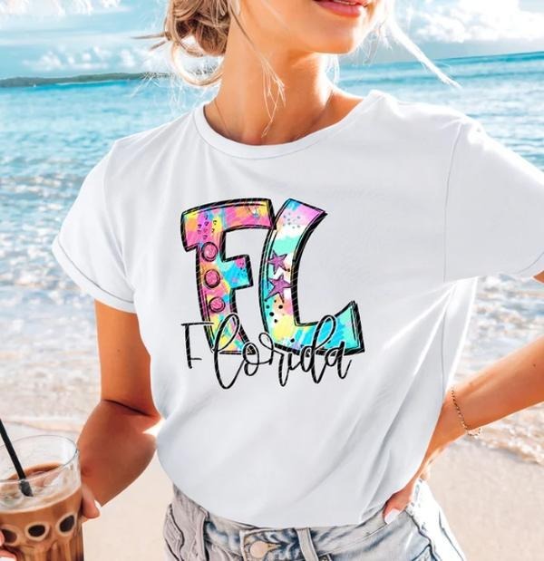 Floridia Neon Splash DTF Transfers - THIS IS NOT A SHIRT Hoodie, Sweatshirt | WearSparks.com