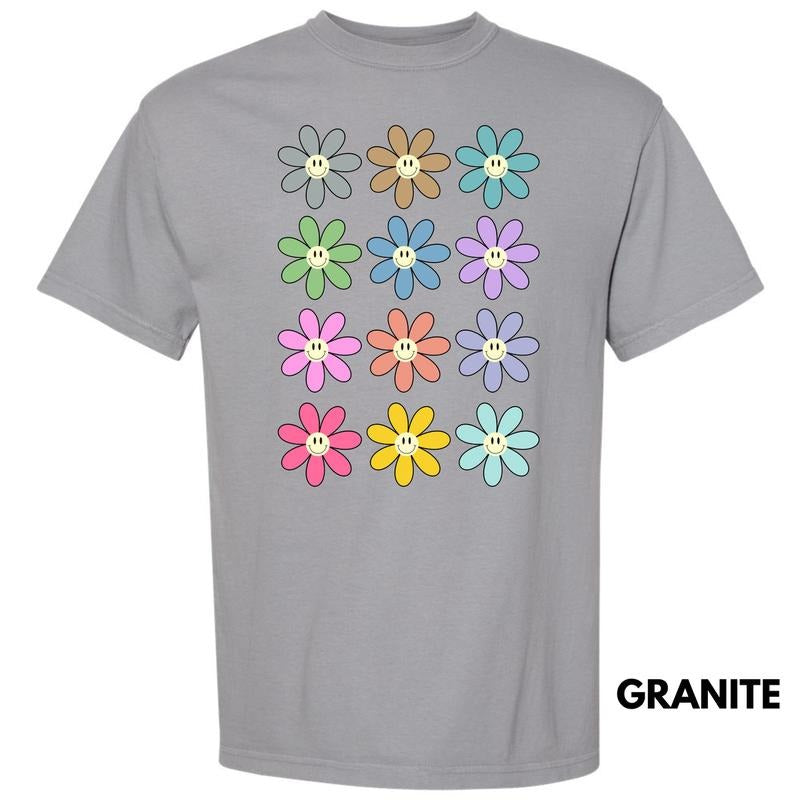 Flower Power Collage Comfort Colors T-Shirt 'NLB' Hoodie, Sweatshirt | WearSparks.com