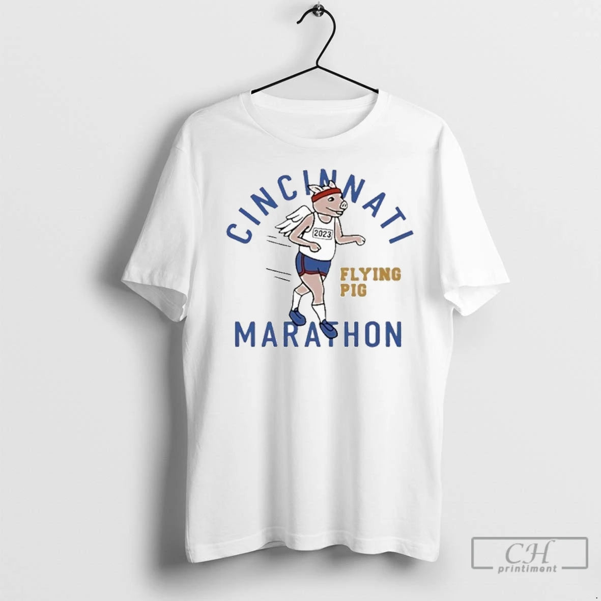 Flying Pig Marathon Running Cincinnati T Shirts