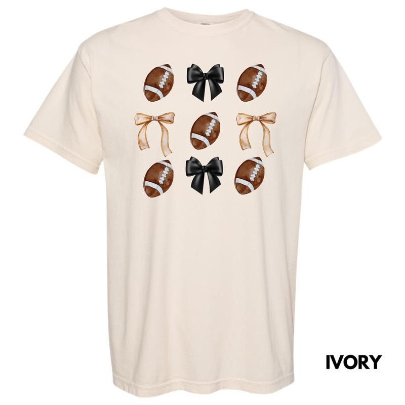 Football COLLAGE Coquette Comfort Colors T-Shirt 'NLB' Hoodie, Sweatshirt | WearSparks.com