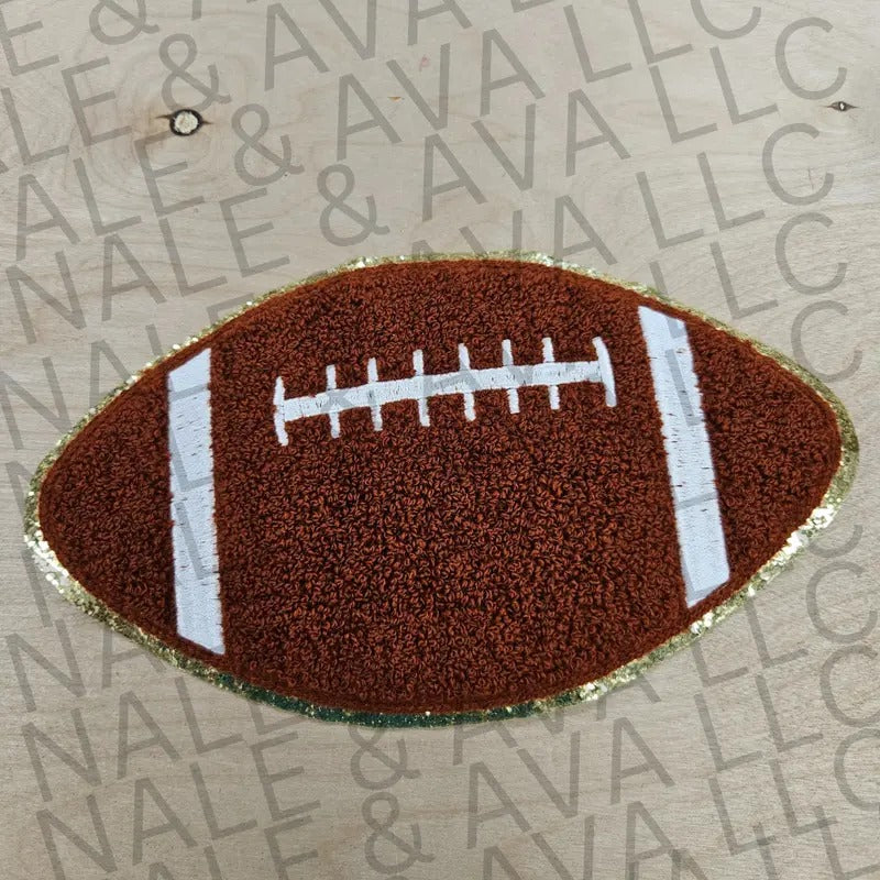 Football Chenille Patch ONLY T-Shirts, Hoodie, Sweatshirt | WearSparks.com