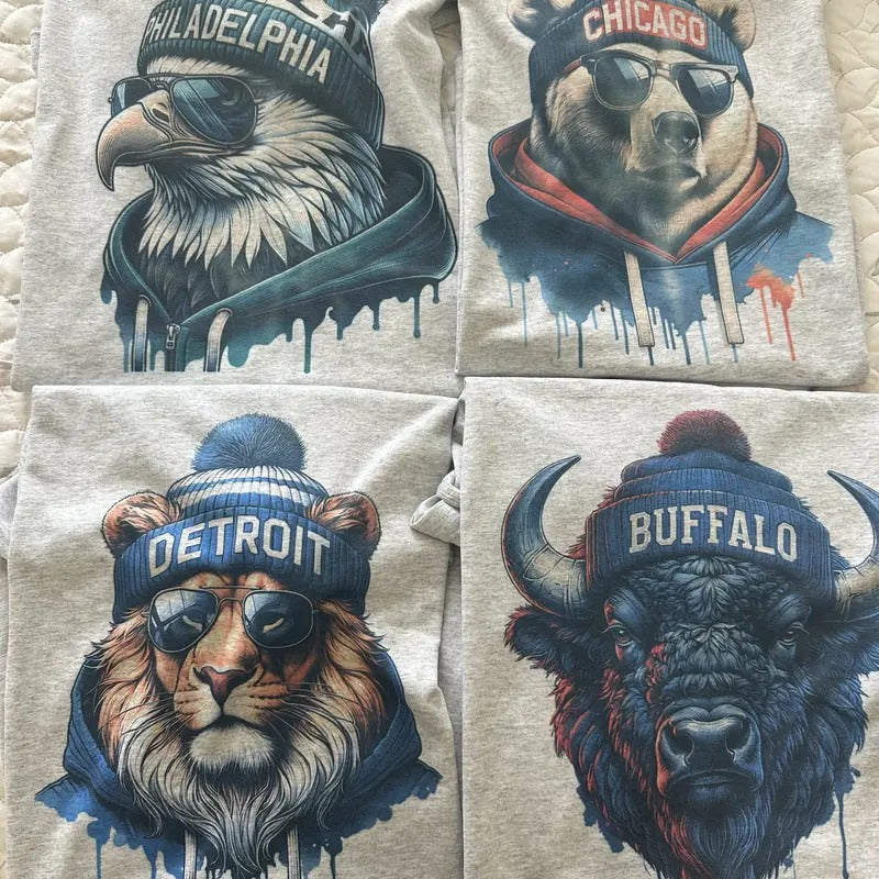 Football Spirit Animal T Shirt Graphic T Shirt Comfy Shirt Hoodie, Sweatshirt | WearSparks.com